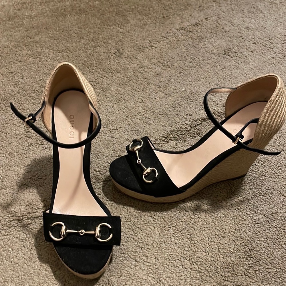 Gucci wedges